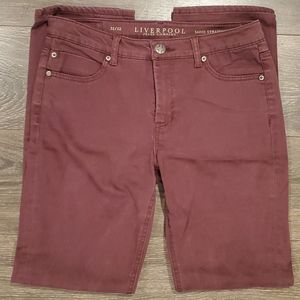 ❤LIVERPOOL JEANS CO SADIE STRAIGHT JEANS, 12 (31)